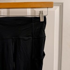 Lululemon 7/8 Black Leggings with Pockets